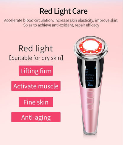 Photon Skin Rejuvenation Beauty Facial Lifting Massager