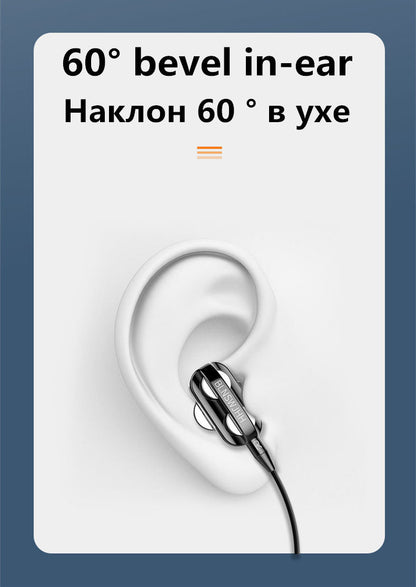 Dual moving coil dual speaker headset