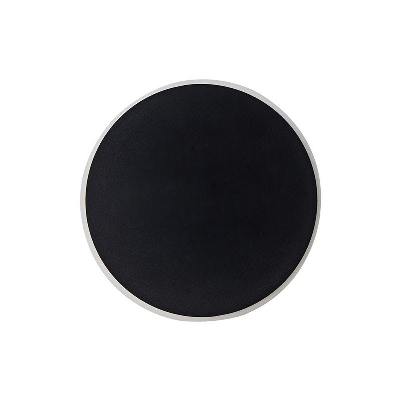 Round Led Wall Lamp Nordic Bedroom Light Bedside Lamp Simple Modern Corridor Aisle Wall Light Bulb