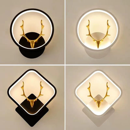 LED Bedside Bedroom Modern Minimalist Creative Wall Light