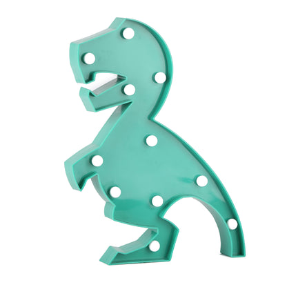 LED Neon Wall Hanging Dinosaur and Dolphin Decoration Night Light