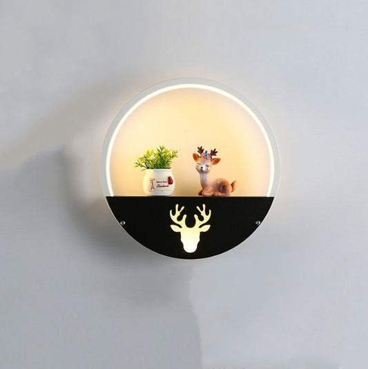 LED Bedside Bedroom Modern Minimalist Creative Wall Light