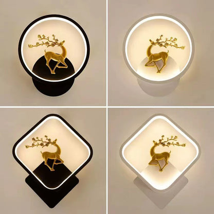 LED Bedside Bedroom Modern Minimalist Creative Wall Light